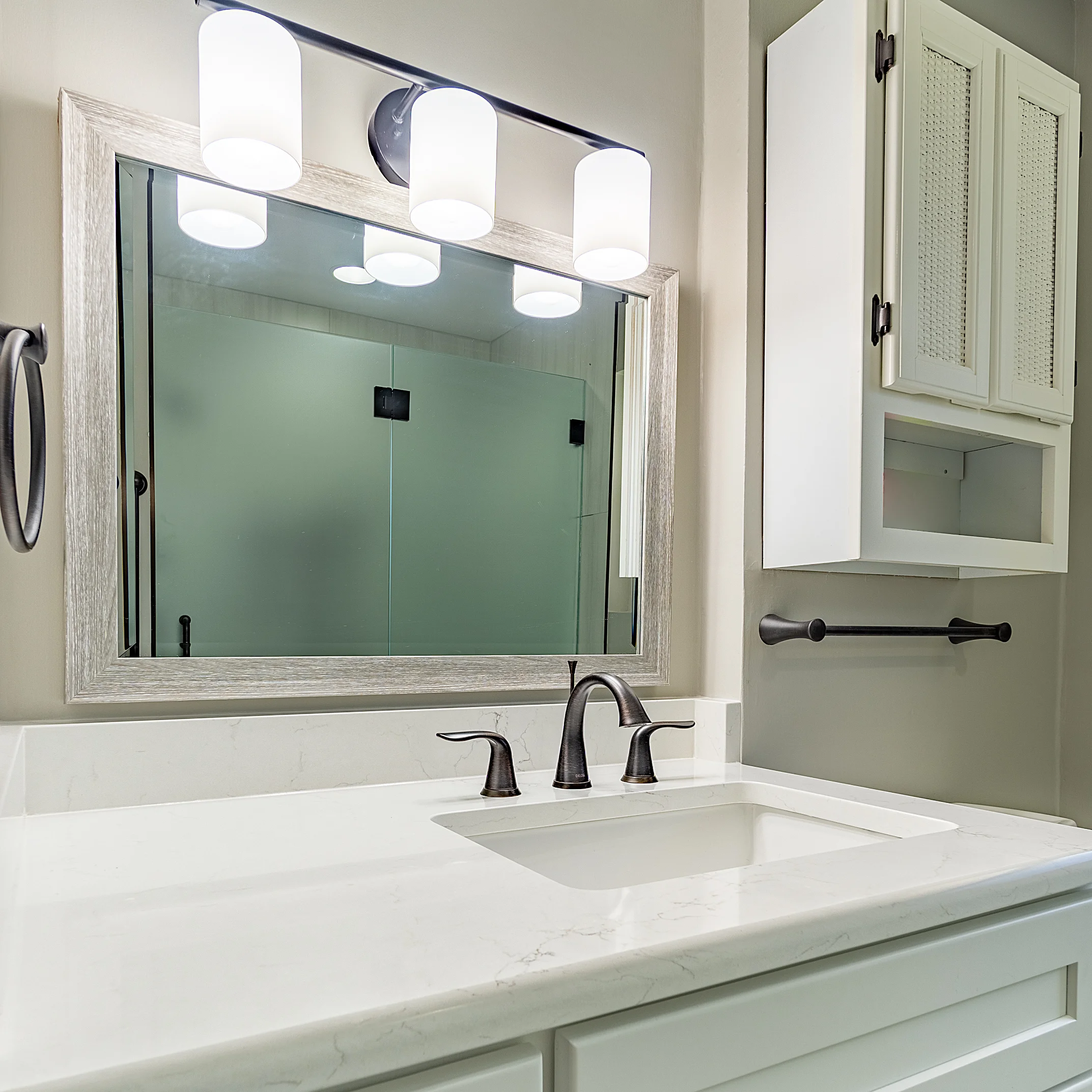 Campbell Bathroom Remodel Single Vanity